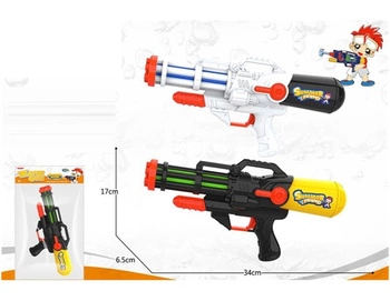 PISTOLET NA WODĘ 2 KOLORY MIX 34 CM 222-5 WOREK PAK 120/60