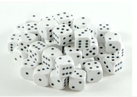 KOŚCI DO GRY *100 FOLIA PAK 10000