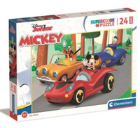 PUZZLE MAXI 24 MICKEY WYŚCIGI CABRIO