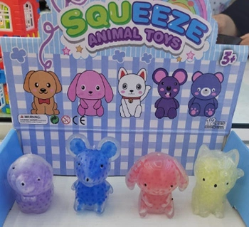 GNIOTEK ZWIERZĄTKA SQUEEZE ANIMAL, pak 288 
4 wzory
display 12
wymiar displaya: 24 x 19 cm
wielkość gniotka 5,5 cm