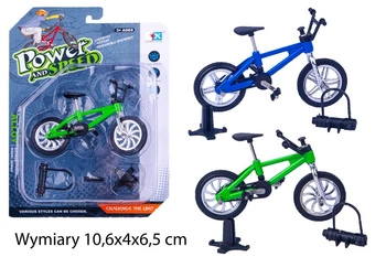 MINI ROWEREK POWER SPEED 55010 BLISTER  PAK 120/240
Wymiary 10,6x4x6,5 cm
Waga : 54 g