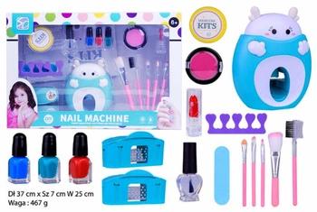 Studio do ozdabiania paznokci i makijażu Zestaw