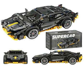 Klocki Auto Sportowe Supercar W Skrzynce Klocki Do Składania 589 Elementów