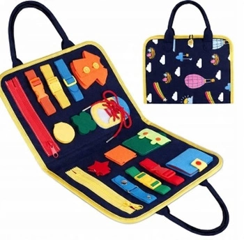 Tablica Manipulacyjna Montessori, Sensoryka