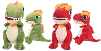 PLUSZ DINOZAUR REX Z ZĘBAMI 2 KOLORY 33CM /5WOREK  PAK 150 LUB  200
Wymiary : 26cm x 31cm