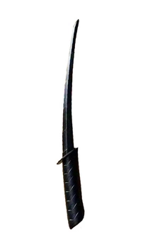 MIECZ WOJOWNIKA SKŁADANA CHOWANA KATANA 75 CM CZARNA