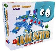 GRA UŁÓŻ SZYFR KOLORY I FIGURY