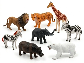 Figurki Dzikie Zwierzęta Afrykańskie 15-20 Cm Afryka Zwierzęta Z Zoo