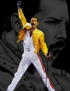 Malowanie Po Numerach Freddie Mercury Poza 40X50 Cm Na Ramie