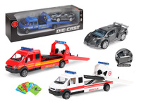 TRUCK LAWETA SPECJALNA Z POJAZDEM SŁUŻBOWYM, pak 108 
auto służbowe (radiowóz/karetka/straż) na dedykowanej lawecie specjalnej, 
wymiary lawety: 7,5 x 26 x 6 cm
wymiary opakowania: 7,5 x 35 x 10 cm