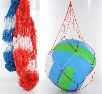 Siatka na Piłki Sportowe Wytrzymała Kolorowa